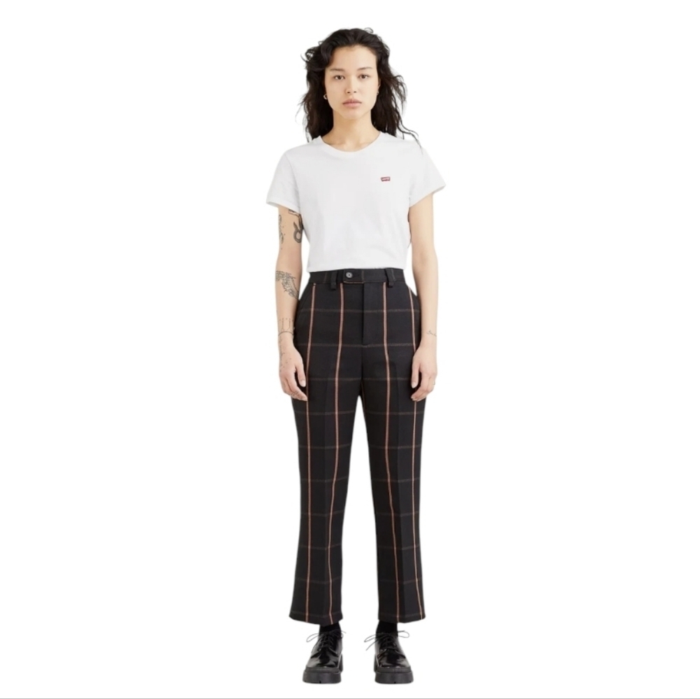 Levi's Math Club Flare Plaid Pant Women's 27